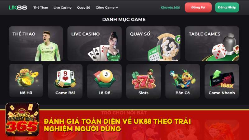 Đánh giá UK88