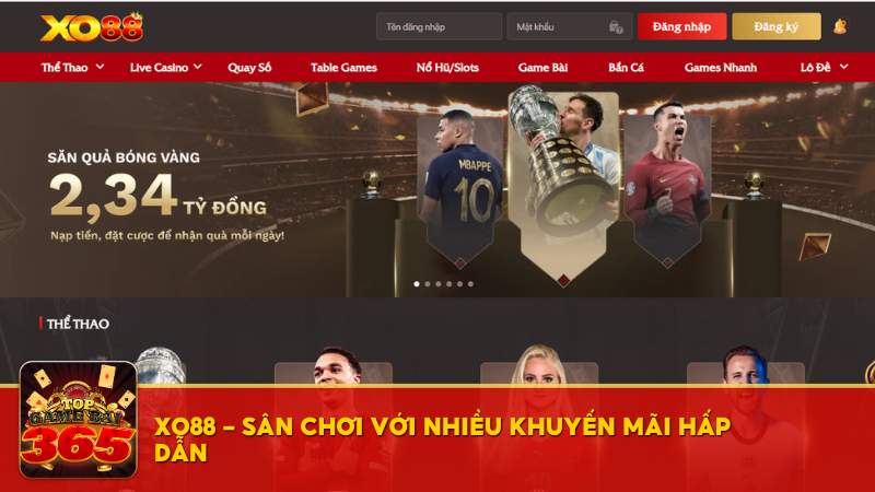 Trang chủ 1 XO88 nhà cái game bài đổi thưởng