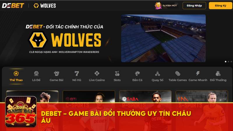 Trang chủ 14 Game bài đổi thưởng uy tín Debet