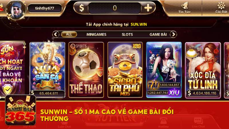Trang chủ 5 Sunwin game bài đổi thưởng uy tín macao