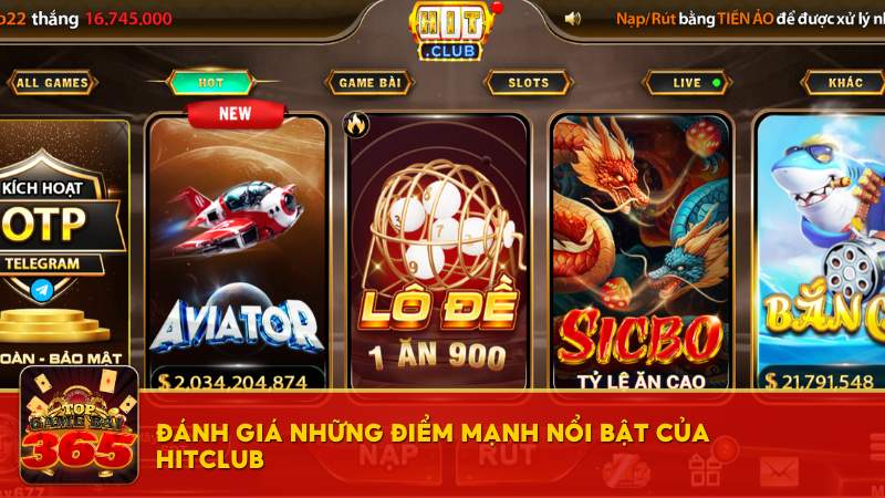 ưu điểm Hitclub