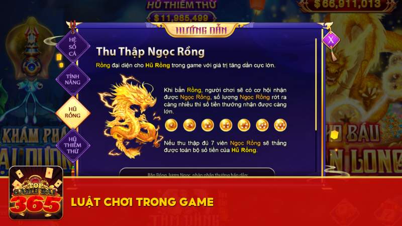 Luật chơi săn cá