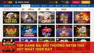 Top 5 game bài đổi thưởng Net88